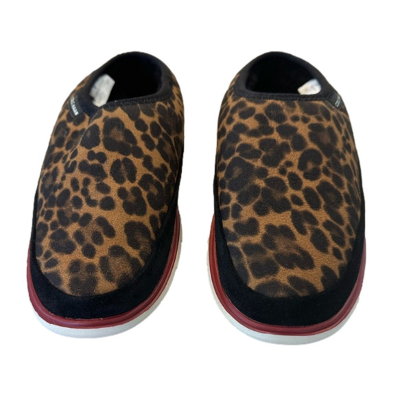 Cole Haan Zerogrand Leopard Print Indoor/Outdoor Slipper Mules Shoes Size 7.5 - Picture 3 of 8